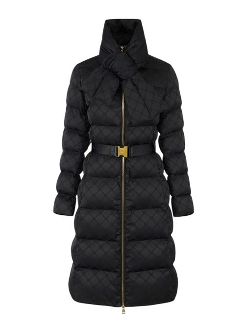 Piumino in tessuto vela jacquard ELISABETTA FRANCHI | PI84D56E2.110